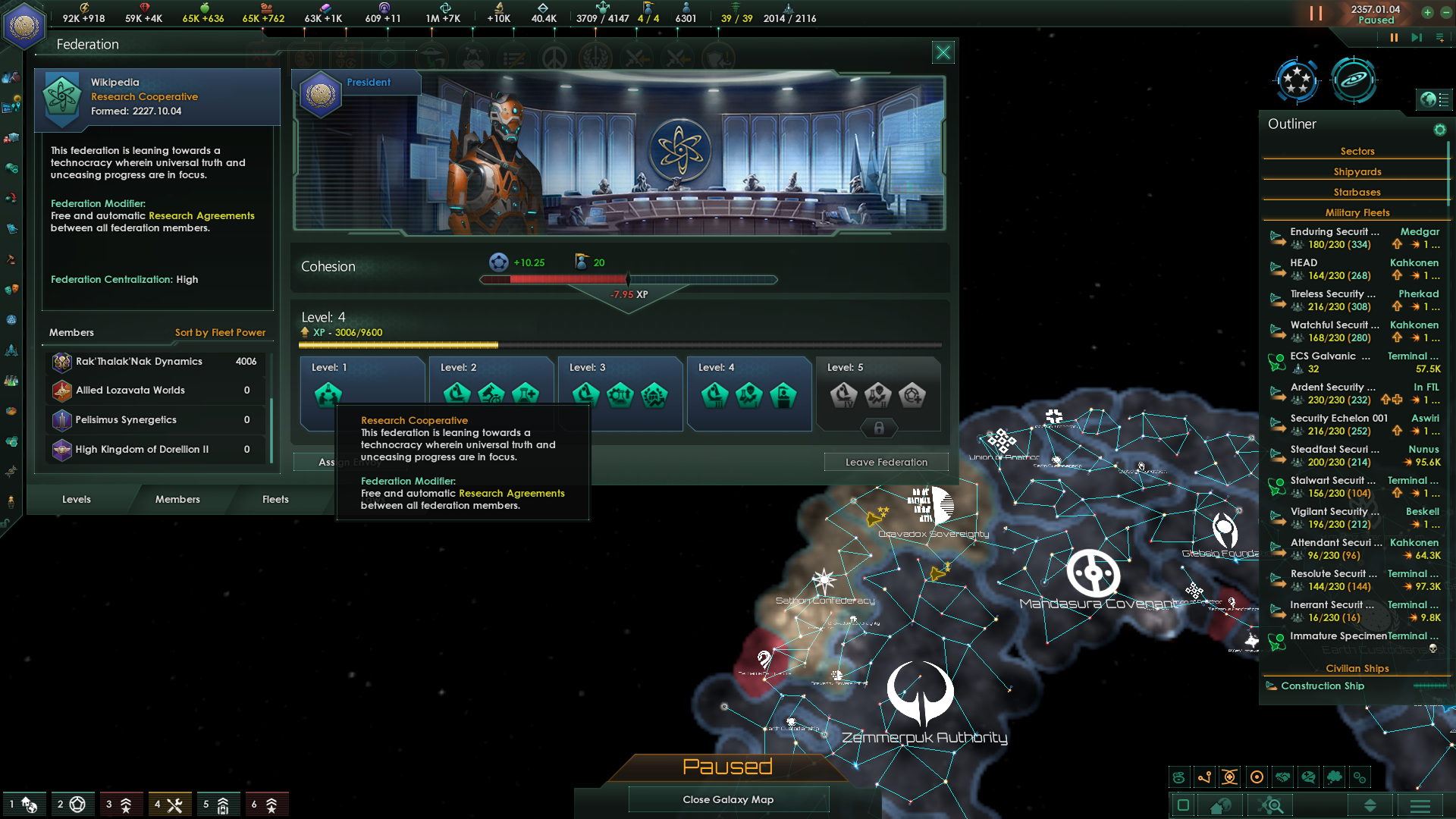 Stellaris No research agreements in Research Cooperative Paradox